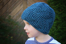 Load image into Gallery viewer, Crochet Pattern for Thunderstruck Beanie | Crochet Hat Pattern | Hat Crocheting Pattern | DIY Written Crochet Instructions
