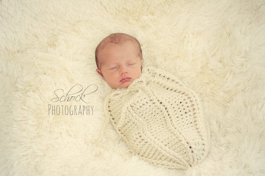Crochet Pattern for Alpine Baby Cocoon or Swaddle Sack | Crochet Snuggle Sack Pattern | Baby Cocoon Crocheting Pattern | DIY Written Crochet Instructions