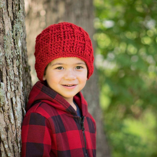 Crochet Pattern for Illusion Beanie | Crochet Hat Pattern | Hat Crocheting Pattern | DIY Written Crochet Instructions