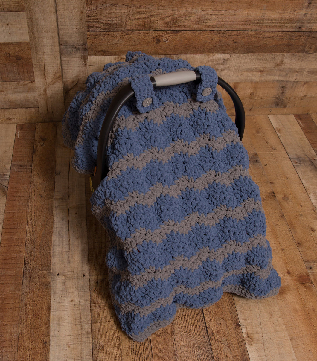 Crochet Pattern for Borderline Car Seat Canopy Cover | Crochet Car Seat Blanket Pattern | Car Seat Cover Crocheting Pattern | DIY Written Crochet Instructions