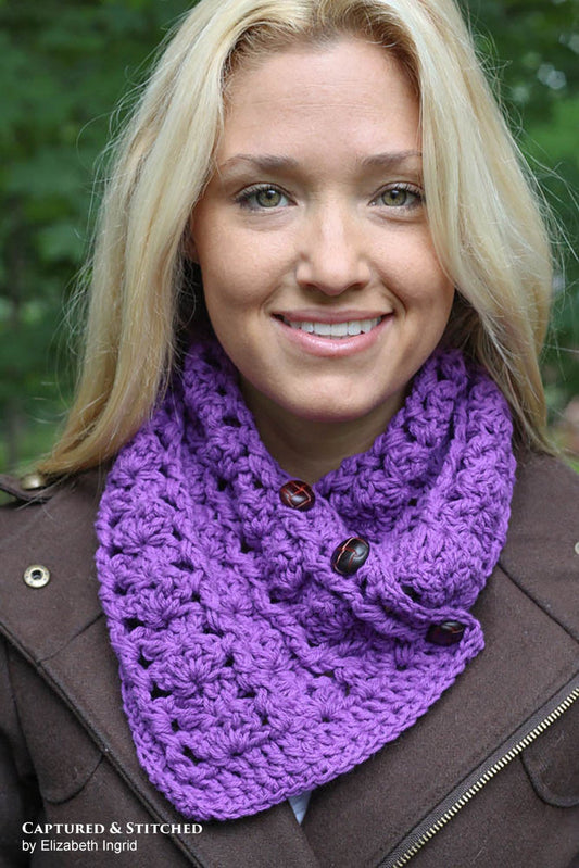Crochet Pattern for Ashlyn Scarf | Crochet Scarf Pattern | Scarf Crocheting Pattern | DIY Written Crochet Instructions
