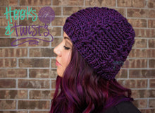 Load image into Gallery viewer, Crochet Pattern for Chinook Braided Cable Beanie | Crochet Hat Pattern | Hat Crocheting Pattern | DIY Written Crochet Instructions
