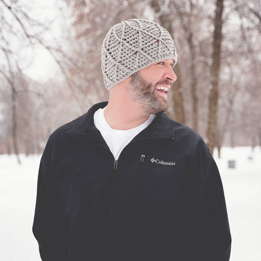 Crochet Pattern for Reversible Harlequin Beanie | Crochet Hat Pattern | Hat Crocheting Pattern | DIY Written Crochet Instructions