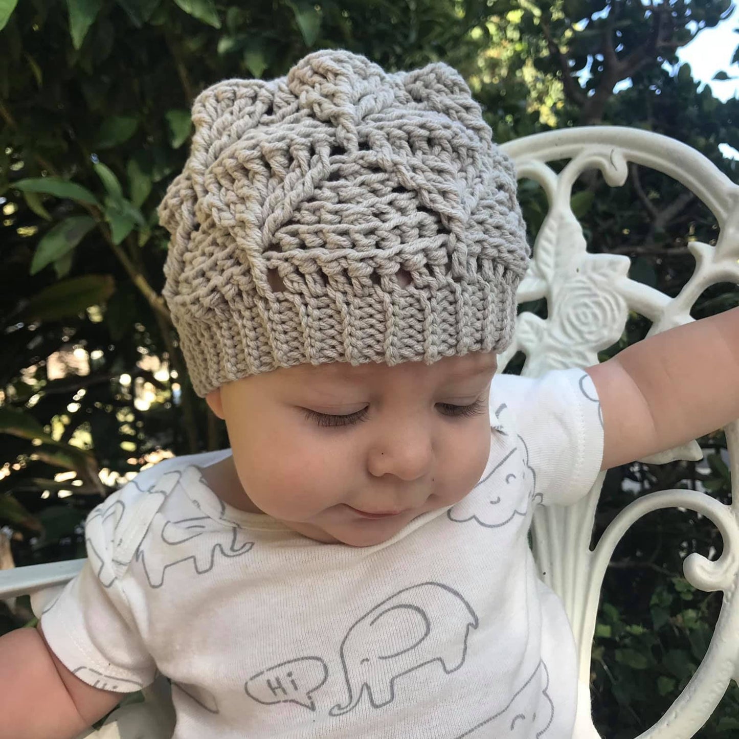 Crochet Pattern for Geometric Slouch Hat | Crochet Hat Pattern | Hat Crocheting Pattern | DIY Written Crochet Instructions