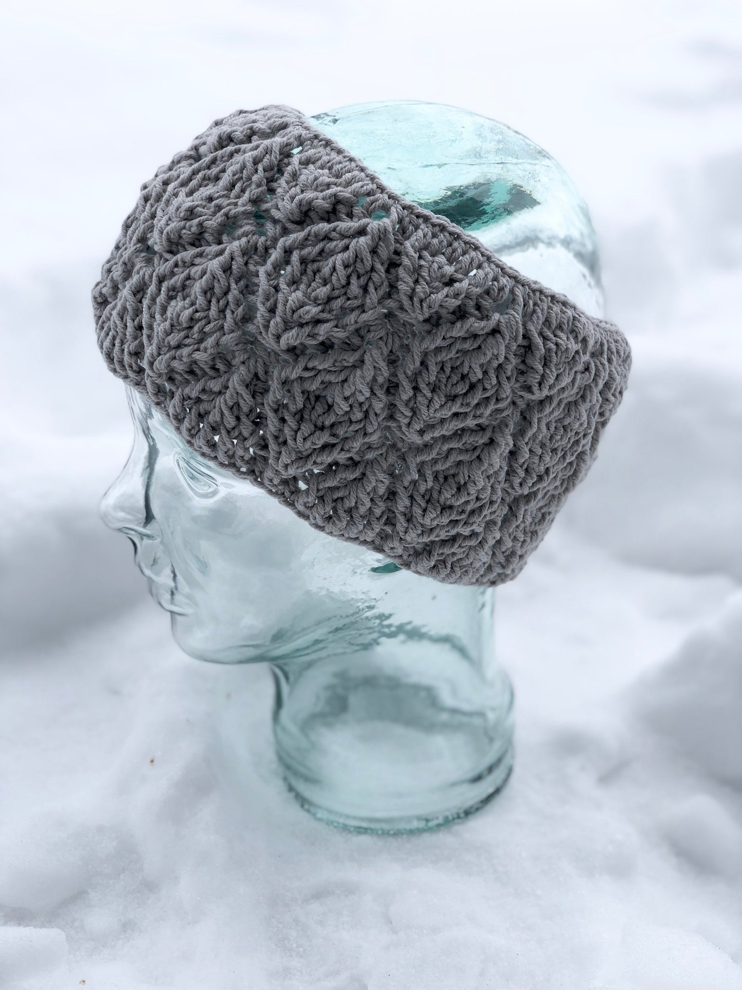 Crochet Pattern for Paragon Ear Warmer | Crochet Headband Pattern | Ear Warmer Crocheting Pattern | DIY Written Crochet Instructions