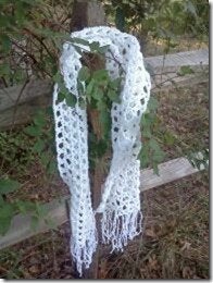 Crochet Pattern for Fishing Net Scarf | Crochet Scarf Pattern | Scarf Crocheting Pattern | DIY Written Crochet Instructions