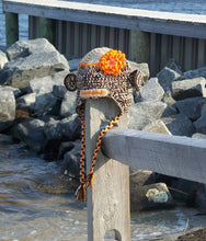 Load image into Gallery viewer, Crochet Pattern for Chunky Monkey Sock Monkey Hat | Crochet Hat Pattern | Hat Crocheting Pattern | DIY Written Crochet Instructions
