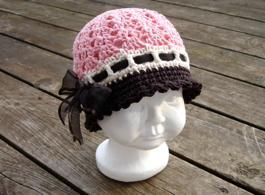 Crochet Pattern for Katrina Cloche Hat | Crochet Hat Pattern | Hat Crocheting Pattern | DIY Written Crochet Instructions
