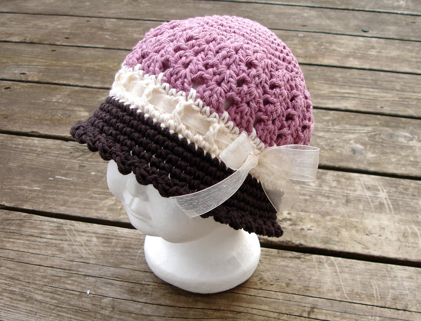 Crochet Pattern for Katrina Cloche Hat | Crochet Hat Pattern | Hat Crocheting Pattern | DIY Written Crochet Instructions