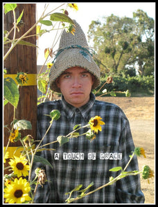 Crochet Pattern for Halloween Scarecrow Hat | Crochet Hat Pattern | Hat Crocheting Pattern | DIY Written Crochet Instructions