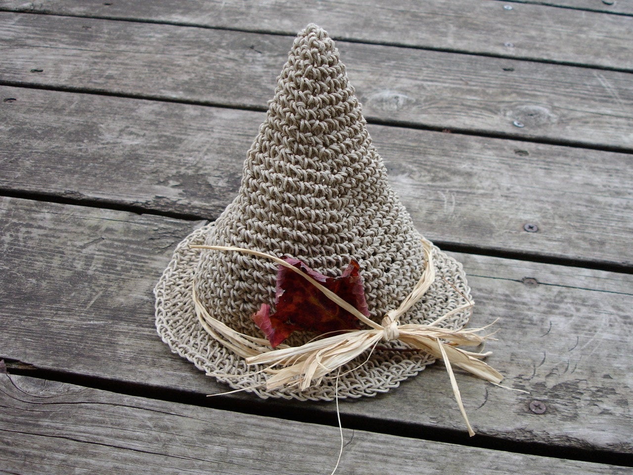 Crochet Pattern for Halloween Scarecrow Hat | Crochet Hat Pattern | Hat Crocheting Pattern | DIY Written Crochet Instructions