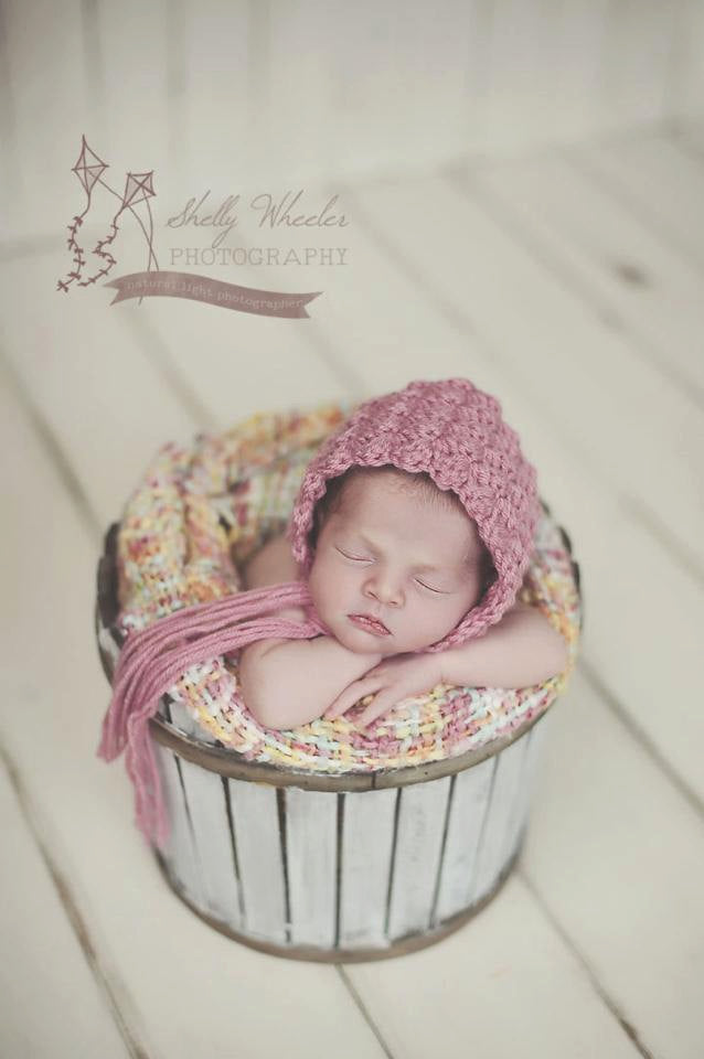 Crochet Pattern for Victorian Baby Bonnet | Crochet Baby Bonnet Pattern | Baby Hat Crocheting Pattern | DIY Written Crochet Instructions