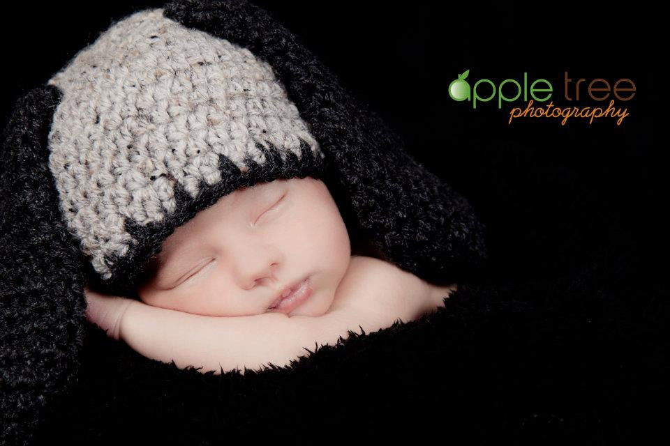 Crochet Pattern for Puppy Dog Hat | Crochet Hat Pattern | Hat Crocheting Pattern | DIY Written Crochet Instructions