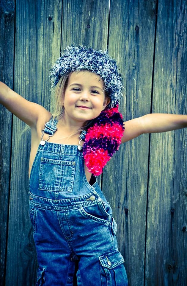 Crochet Pattern for Coonskin Cap | Crochet Hat Pattern | Hat Crocheting Pattern | DIY Written Crochet Instructions