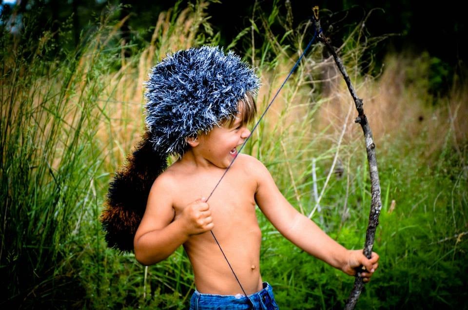 Crochet Pattern for Coonskin Cap Crochet Hat Pattern Hat Crocheting Pattern DIY Written Crochet Instructions