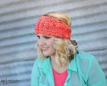 Load image into Gallery viewer, Crochet Pattern for Star Stitch Ear Warmer Headband | Crochet Headband Pattern | Ear Warmer Crocheting Pattern | DIY Written Crochet Instructions
