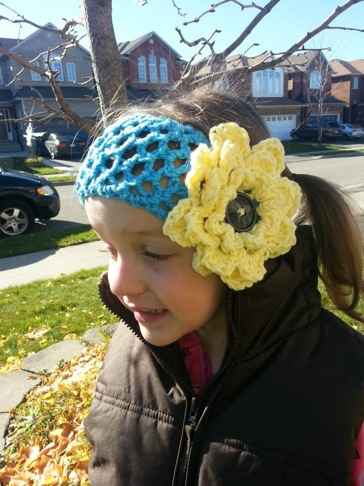 Crochet Pattern for Lacy Headwrap Headband | Crochet Headwrap Pattern | Headband Crocheting Pattern | DIY Written Crochet Instructions