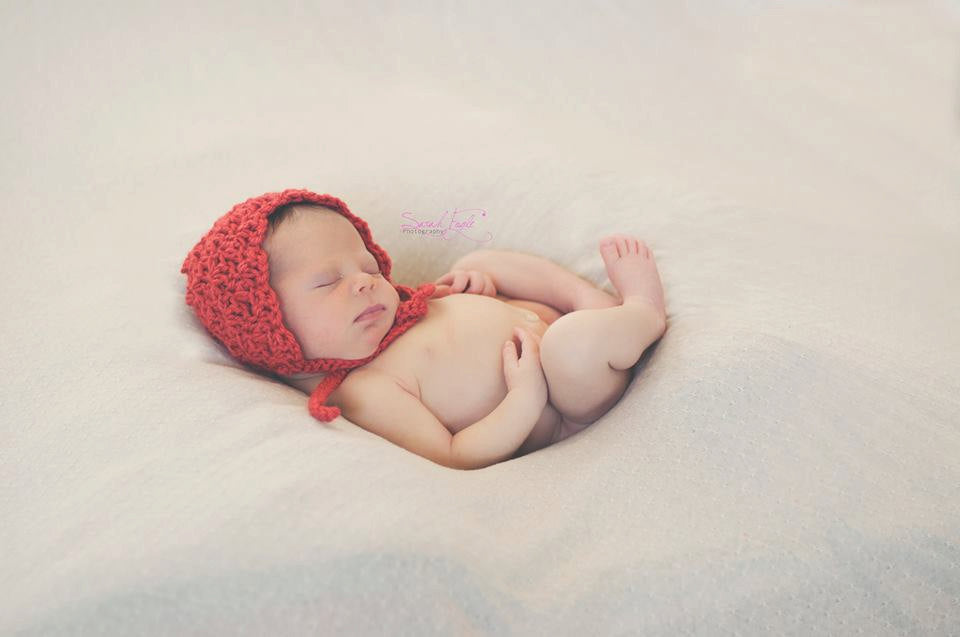 Crochet Pattern for Kate Baby Bonnet | Crochet Baby Bonnet Pattern | Baby Hat Crocheting Pattern | DIY Written Crochet Instructions
