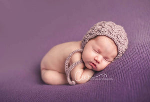 Crochet Pattern for Diagonal Weave Baby Bonnet | Crochet Baby Bonnet Pattern | Baby Hat Crocheting Pattern | DIY Written Crochet Instructions