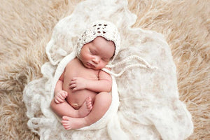 Crochet Pattern for Julianna Baby Bonnet | Crochet Baby Bonnet Pattern | Baby Hat Crocheting Pattern | DIY Written Crochet Instructions