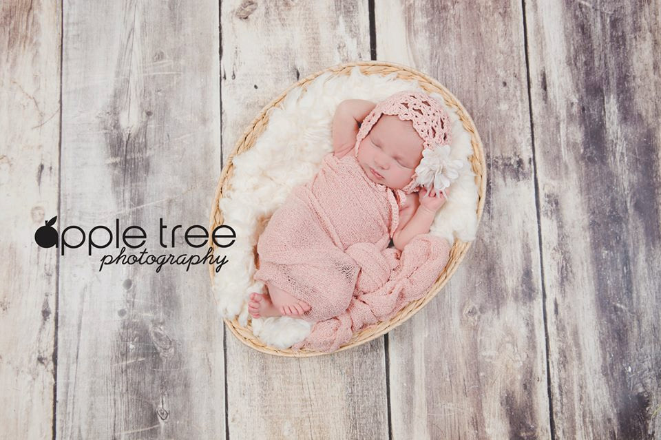 Crochet Pattern for Chantilly Baby Bonnet | Crochet Baby Bonnet Pattern | Baby Hat Crocheting Pattern | DIY Written Crochet Instructions