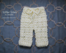 Load image into Gallery viewer, Crochet Pattern for Diagonal Spike Stitch Baby Pants or Shorties | Crochet Baby Pants Pattern | Baby Pants Crocheting Pattern | DIY Written Crochet Instructions

