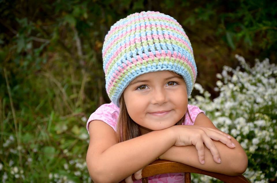 Crochet Pattern for Chunky Ribbed Beanie | Crochet Hat Pattern | Hat Crocheting Pattern | DIY Written Crochet Instructions