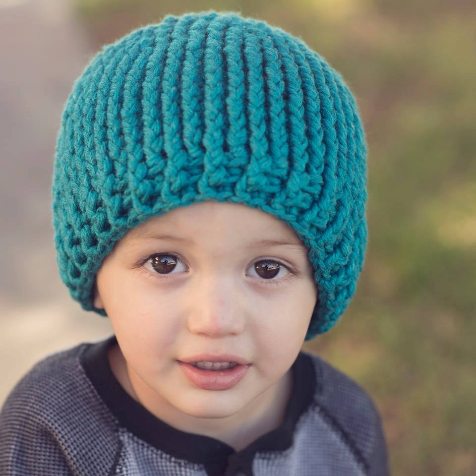 Crochet Pattern for Chunky Ribbed Beanie | Crochet Hat Pattern | Hat Crocheting Pattern | DIY Written Crochet Instructions