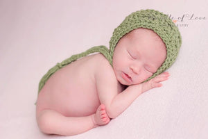 Crochet Pattern for Basket Weave Baby Bonnet | Crochet Baby Bonnet Pattern | Baby Hat Crocheting Pattern | DIY Written Crochet Instructions