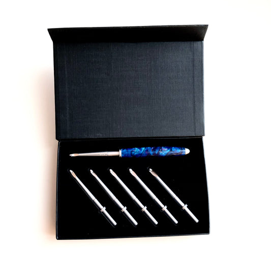6 Hook Crochet Kit by PKCROCHET | Interchangeable Crochet Hook Set