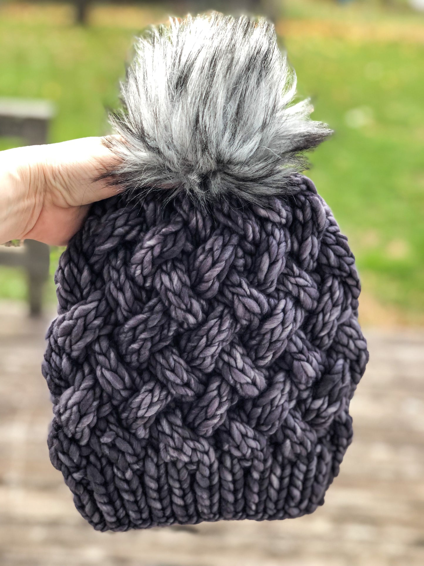 KNIT Pattern for Yukon Slouch | Knit Hat Pattern | Hat Knitting Pattern | DIY Written Knit Instructions