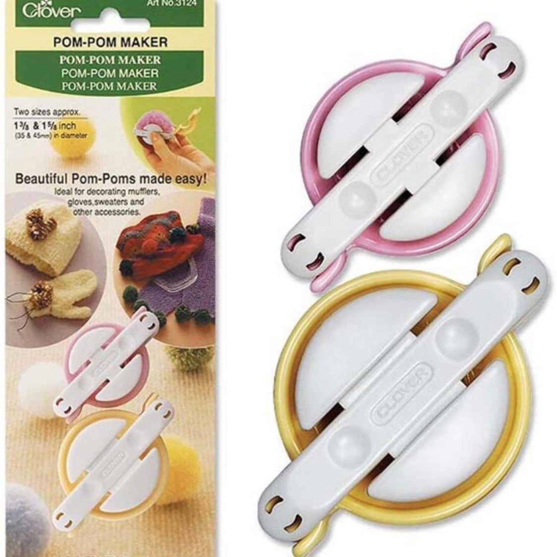 TOOLS: Clover Pom-Pom Makers - Multiple Sizes