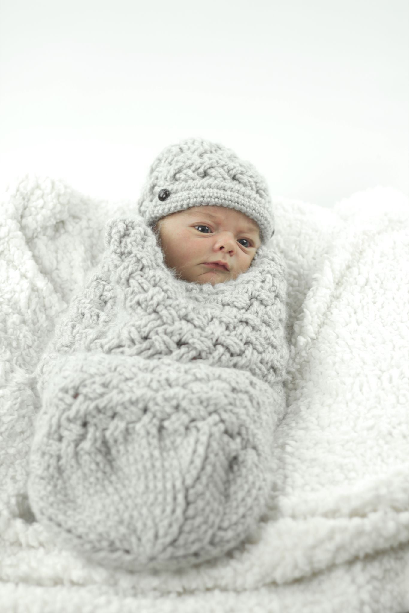 Crochet Pattern for Diagonal Weave Baby Cocoon | Crochet Snuggle Sack Pattern | Baby Cocoon Crocheting Pattern | DIY Written Crochet Instructions