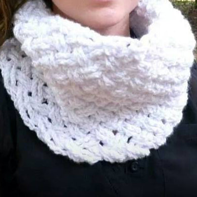 Crochet Pattern for Diagonal Weave Infinity Scarf or Cowl | Crochet Scarf Pattern | Scarf Crocheting Pattern | DIY Written Crochet Instructions