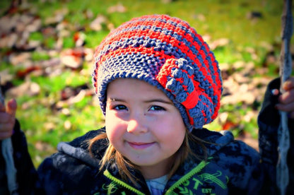 Crochet Pattern for Bella Slouch Beanie Hat with Bobble Bow | Crochet Hat Pattern | Hat Crocheting Pattern | DIY Written Crochet Instructions