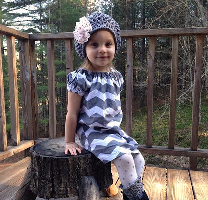 Crochet Pattern for Ainsley Hat | Crochet Hat Pattern | Hat Crocheting Pattern | DIY Written Crochet Instructions