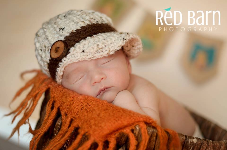 Crochet Pattern for Freedom Fighter Newsboy Beanie | Crochet Hat Pattern | Hat Crocheting Pattern | DIY Written Crochet Instructions
