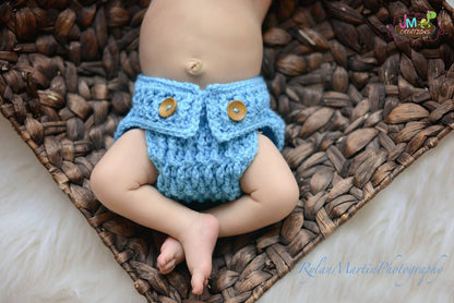 Crochet Pattern for Ripple Berry Diaper Cover | Crochet Diaper Cover Pattern | Diaper Cover Crocheting Pattern | DIY Written Crochet Instructions