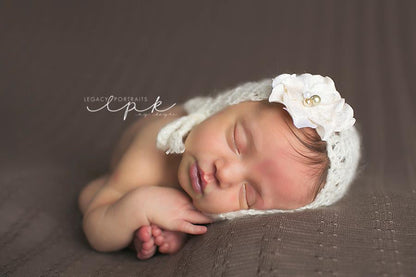 Crochet Pattern for Primrose Baby Bonnet | Crochet Baby Bonnet Pattern | Baby Hat Crocheting Pattern | DIY Written Crochet Instructions