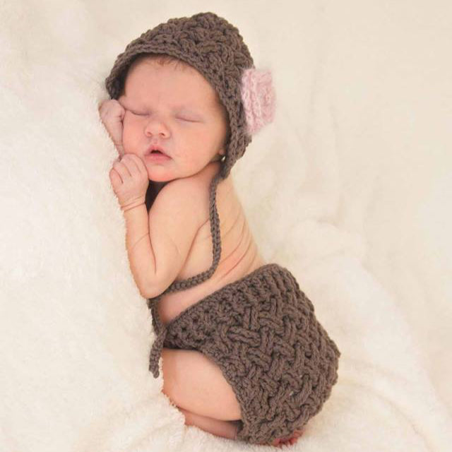 Crochet Pattern for Diagonal Weave Baby Bonnet | Crochet Baby Bonnet Pattern | Baby Hat Crocheting Pattern | DIY Written Crochet Instructions