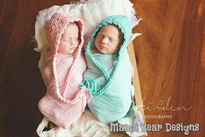 Crochet Pattern for Primrose Baby Bonnet | Crochet Baby Bonnet Pattern | Baby Hat Crocheting Pattern | DIY Written Crochet Instructions