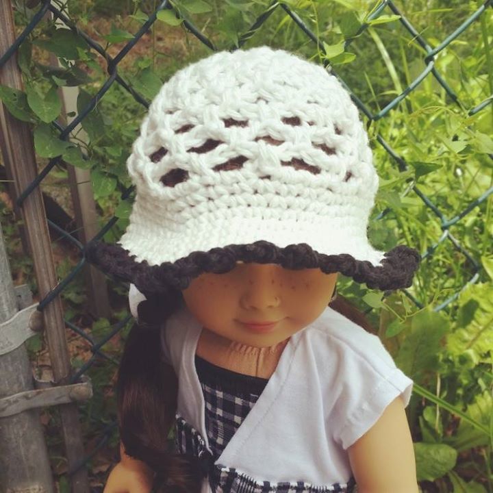 Crochet Pattern for Tessa Sun Hat | Crochet Hat Pattern | Hat Crocheting Pattern | DIY Written Crochet Instructions