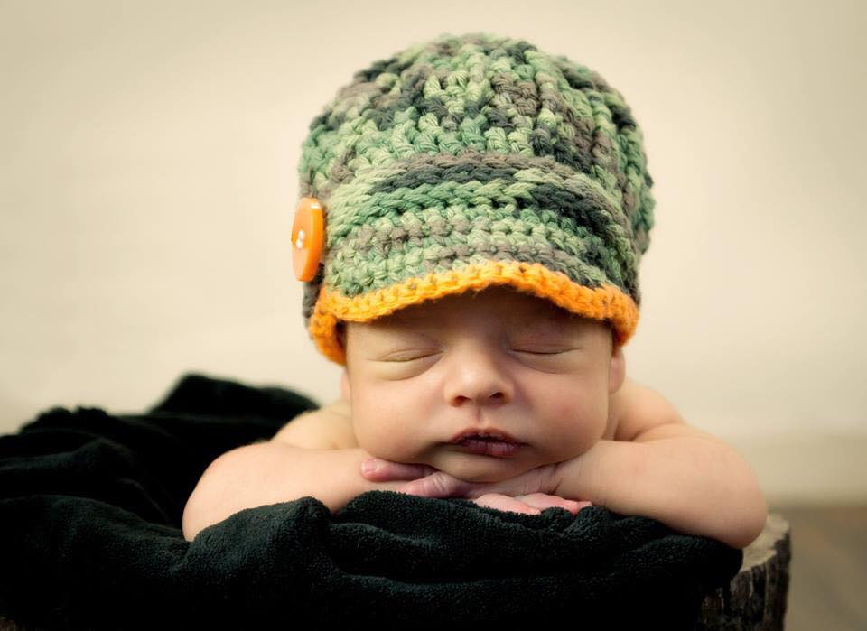 Crochet Pattern for Freedom Fighter Newsboy Beanie | Crochet Hat Pattern | Hat Crocheting Pattern | DIY Written Crochet Instructions
