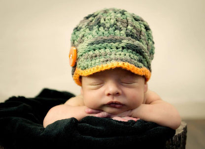 Crochet Pattern for Freedom Fighter Newsboy Beanie | Crochet Hat Pattern | Hat Crocheting Pattern | DIY Written Crochet Instructions