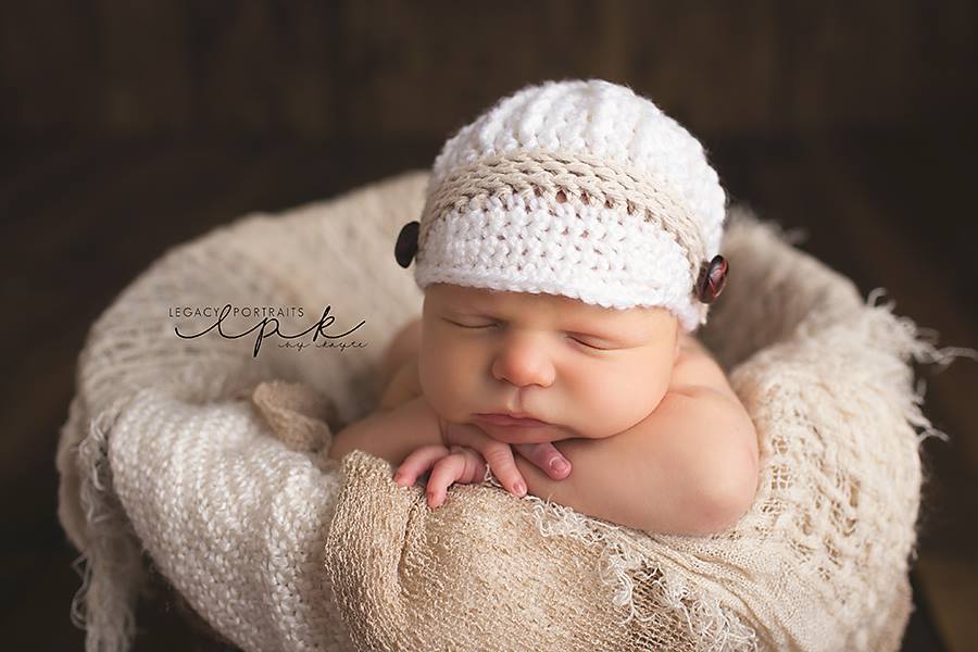 Crochet Pattern for Freedom Fighter Newsboy Beanie | Crochet Hat Pattern | Hat Crocheting Pattern | DIY Written Crochet Instructions