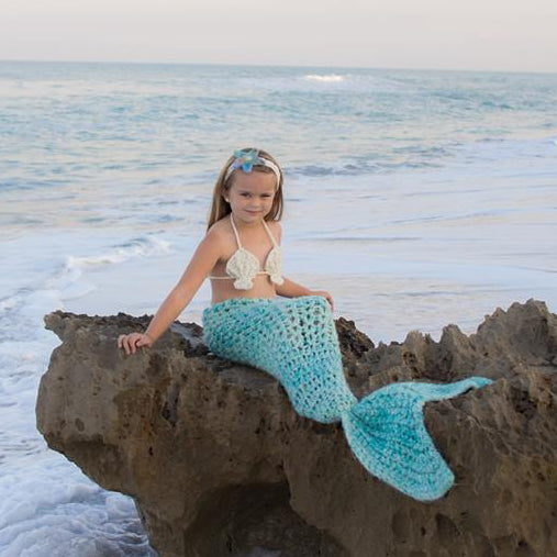 Crochet Pattern for Mermaid Shell Bikini Top | Crochet Bikini Top Pattern | Bikini Top Crocheting Pattern | DIY Written Crochet Instructions