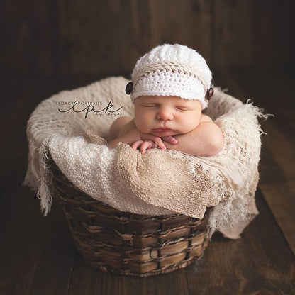 Crochet Pattern for Freedom Fighter Newsboy Beanie | Crochet Hat Pattern | Hat Crocheting Pattern | DIY Written Crochet Instructions