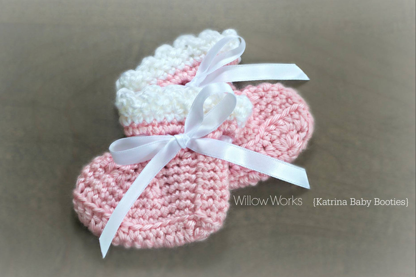 Crochet Pattern for Katrina Baby Booties | Crochet Baby Shoes Pattern | Baby Booties Crocheting Pattern | DIY Written Crochet Instructions
