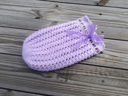 Crochet Pattern for Katrina Baby Cocoon or Swaddle Sack | Crochet Snuggle Sack Pattern | Baby Cocoon Crocheting Pattern | DIY Written Crochet Instructions