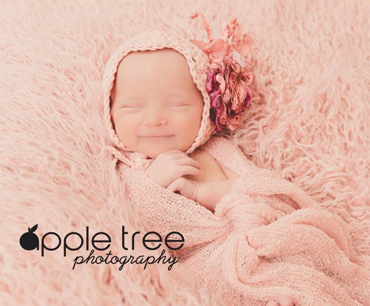 Crochet Pattern for Julianna Baby Bonnet | Crochet Baby Bonnet Pattern | Baby Hat Crocheting Pattern | DIY Written Crochet Instructions